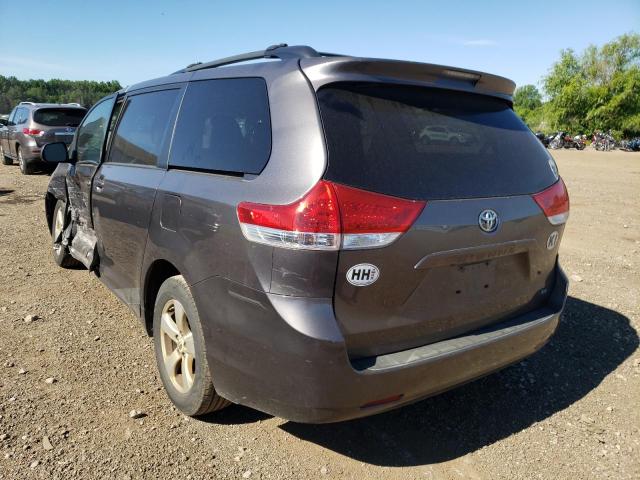 Photo 3 from auction – 2011 TOYOTA SIENNA LE with VIN 5TDKK3DC6BS030290