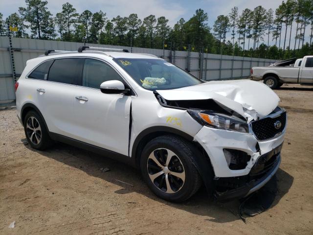 KIA SORENTO EX 2017 with VIN 5XYPH4A55HG314077 - Photo from auction