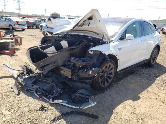 Photo 2 from auction – 2018 TESLA MODEL X with VIN 5YJXCBE25JF117457