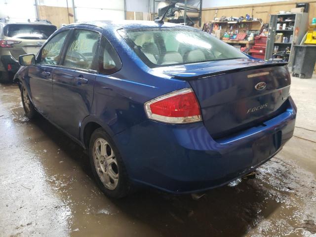 Photo 3 from auction – 2009 FORD FOCUS SES with VIN 1FAHP36N79W257417