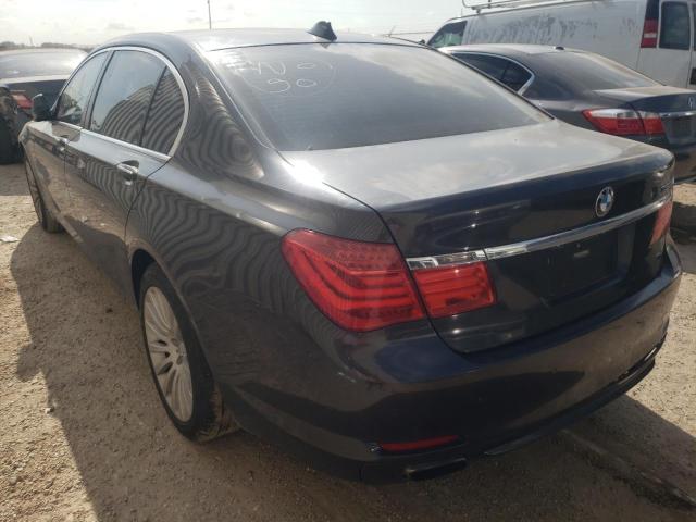 Photo 3 from auction – 2012 BMW 750 LI with VIN WBAKB8C56CC963199