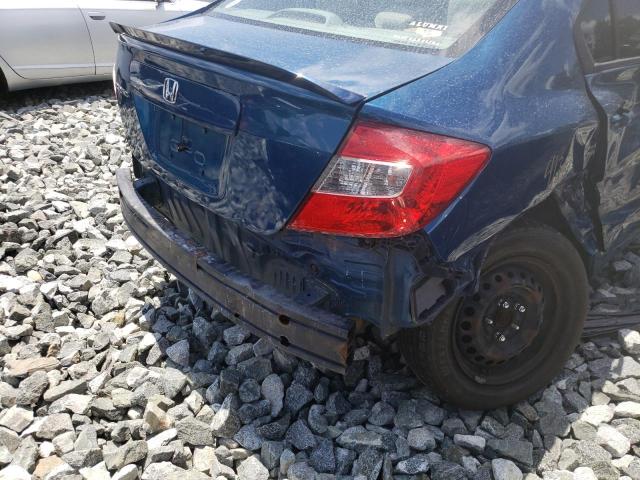 Photo 10 from auction – 2012 HONDA CIVIC LX with VIN 19XFB2F56CE060430