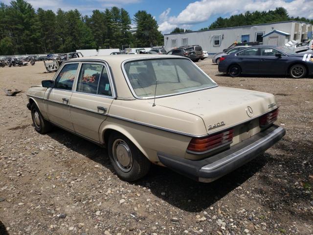 Photo 3 from auction – 1983 MERCEDES-BENZ 240 D with VIN WDBAB23A4DB401705