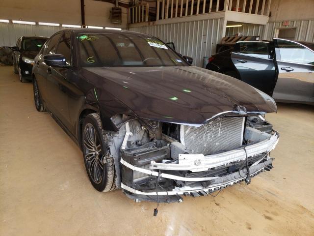 BMW 540 I 2017 with VIN WBAJE5C38HG477803 - Photo from auction