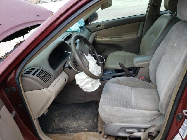 Photo 5 from auction – 2002 TOYOTA CAMRY LE with VIN 4T1BE32K92U001911