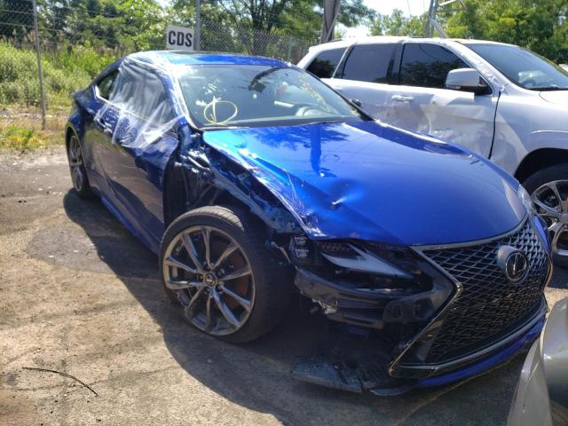 LEXUS RC 350 BAS 2021 with VIN JTHGZ5DC8M5010787 - Photo from auction