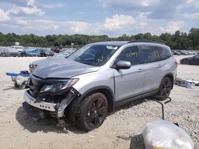 Photo 2 from auction – 2021 HONDA PILOT SE with VIN 5FNYF5H29MB040458