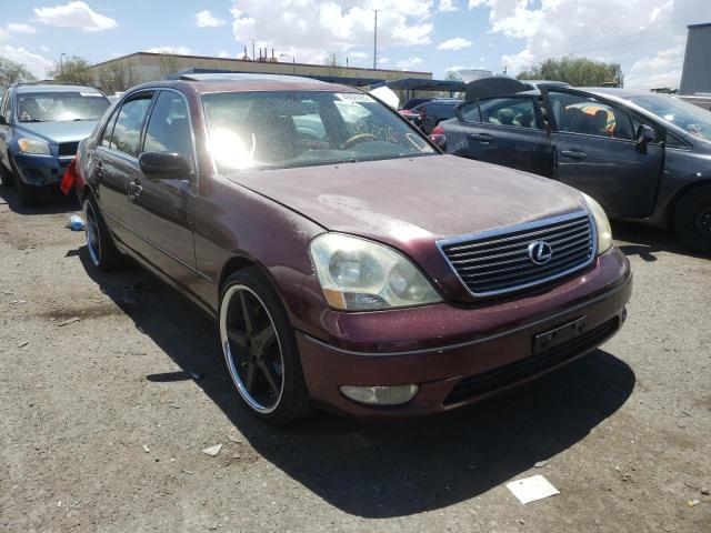 LEXUS LS 430 2001 with VIN JTHBN30F510020132 - Photo from auction