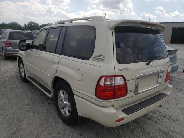 Photo 3 from auction – 2003 LEXUS LX 470 with VIN JTJHT00W333531711