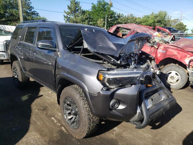 TOYOTA 4RUNNER SR 2021 with VIN JTEPU5JR6M5956844 - Photo from auction