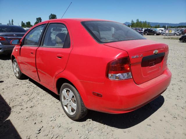 Photo 3 from auction – 2006 CHEVROLET AVEO BASE with VIN KL1TD566X6B653644