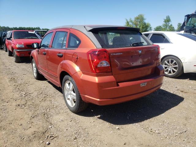 Photo 3 from auction – 2007 DODGE CALIBER SX with VIN 1B3HB48B37D186082