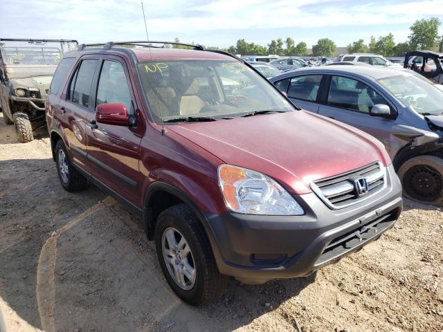 HONDA CR-V EX 2002 with VIN JHLRD78822C020320 - Photo from auction