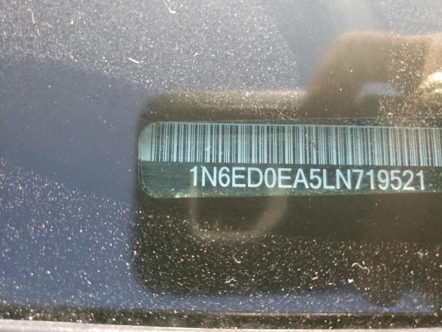 Photo 10 from auction – 2020 NISSAN FRONTIER S with VIN 1N6ED0EA5LN719521