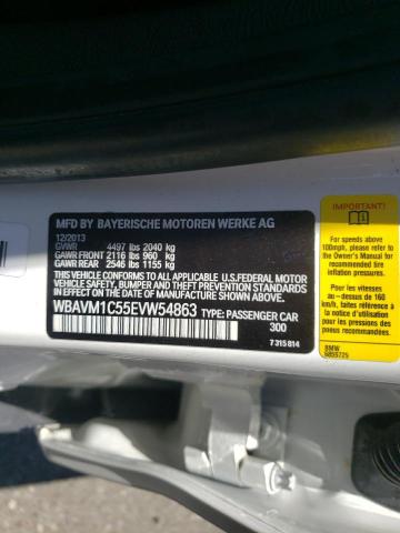 Photo 10 from auction – 2014 BMW X1 SDRIVE2 with VIN WBAVM1C55EVW54863