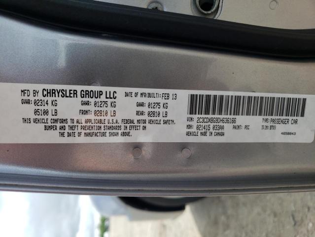 Photo 10 from auction – 2013 DODGE CHARGER SE with VIN 2C3CDXBG9DH636166