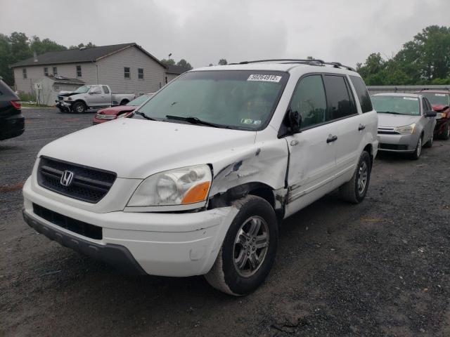 Photo 2 from auction – 2004 HONDA PILOT EXL with VIN 2HKYF18694H616885