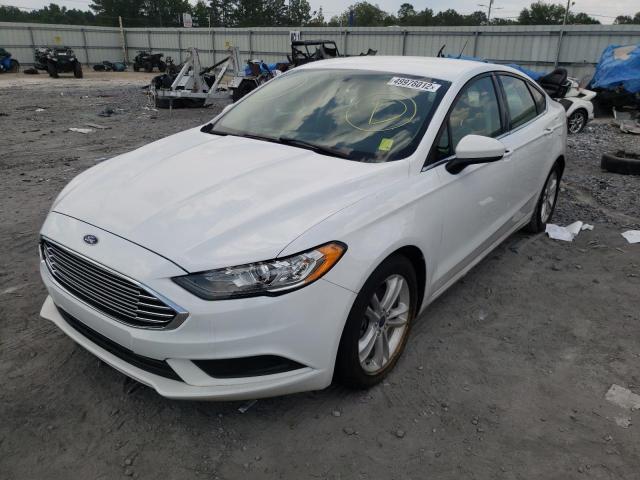 Photo 2 from auction – 2018 FORD FUSION SE with VIN 3FA6P0HD2JR130396