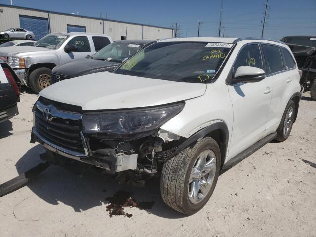 Photo 2 from auction – 2015 TOYOTA HIGHLANDER with VIN 5TDYKRFH0FS044410
