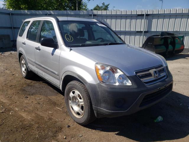 HONDA CR-V LX 2005 with VIN SHSRD68545U306182 - Photo from auction