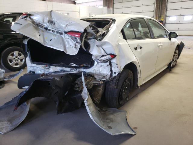 Photo 4 from auction – 2021 TOYOTA COROLLA LE with VIN 5YFEPMAE8MP197224