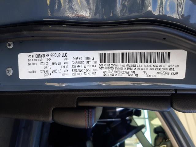 Photo 10 from auction – 2014 JEEP CHEROKEE T with VIN 1C4PJMBB5EW219686