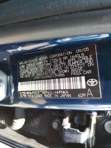 Photo 10 from auction – 2006 TOYOTA SCION XA with VIN JTKKT624460139486