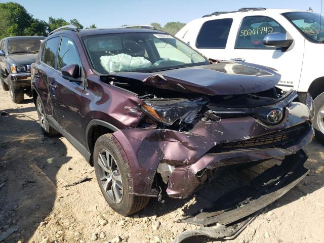 TOYOTA RAV4 XLE 2017 with VIN 2T3RFREVXHW630260 - Photo from auction