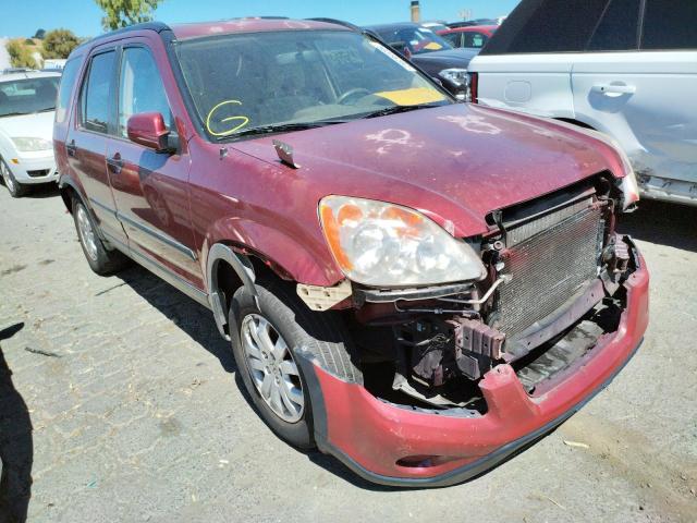 HONDA CR-V EX 2006 with VIN JHLRD78836C011132 - Photo from auction