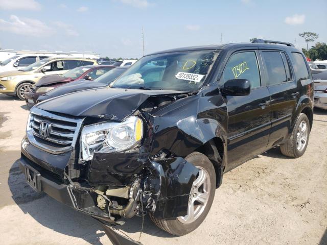 Photo 2 from auction – 2014 HONDA PILOT EXL with VIN 5FNYF4H52EB049766