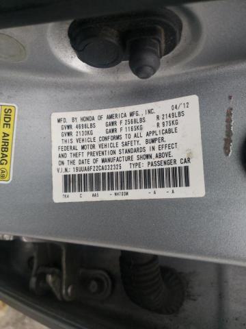 Photo 10 from auction – 2012 ACURA TL with VIN 19UUA8F22CA032325