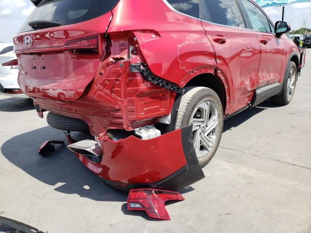 Photo 9 from auction – 2021 HYUNDAI SANTA FE S with VIN 5NMS14AJ4MH341055