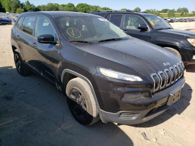 JEEP CHEROKEE S 2014 with VIN 1C4PJMAB1EW216155 - Photo from auction
