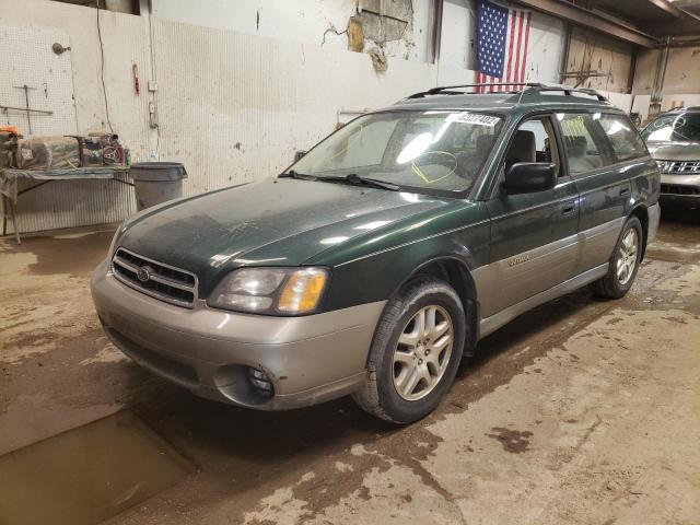 Photo 2 from auction – 2001 SUBARU OUTBACK with VIN 4S3BH665417621693