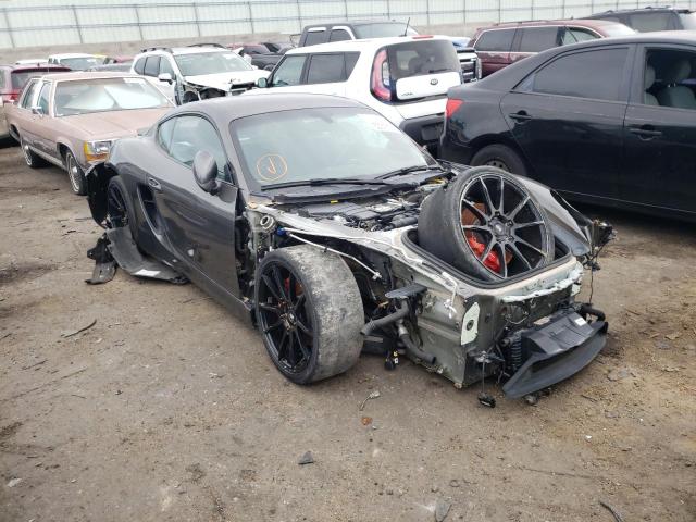 PORSCHE CAYMAN S 2016 with VIN WP0AB2A88GK185654 - Photo from auction