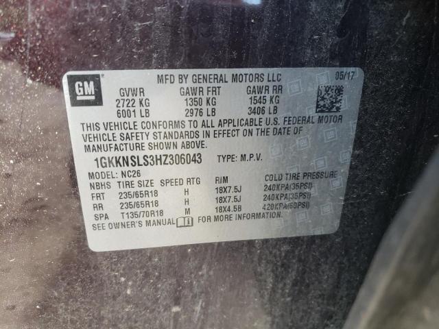 Photo 10 from auction – 2017 GMC ACADIA SLE with VIN 1GKKNSLS3HZ306043