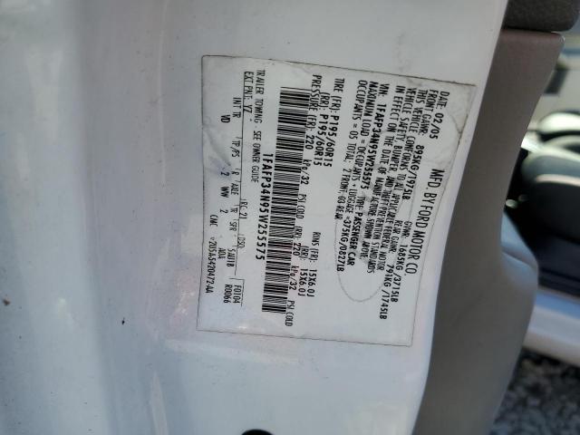 Photo 10 from auction – 2005 FORD FOCUS ZX4 with VIN 1FAFP34N95W255575