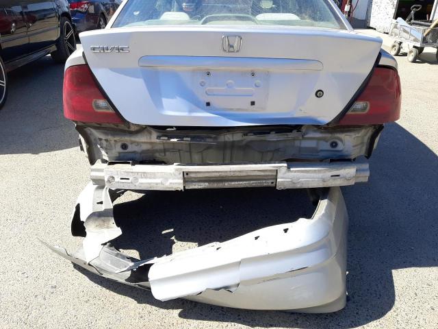 Photo 9 from auction – 2001 HONDA CIVIC SI with VIN 1HGEM21911L024277