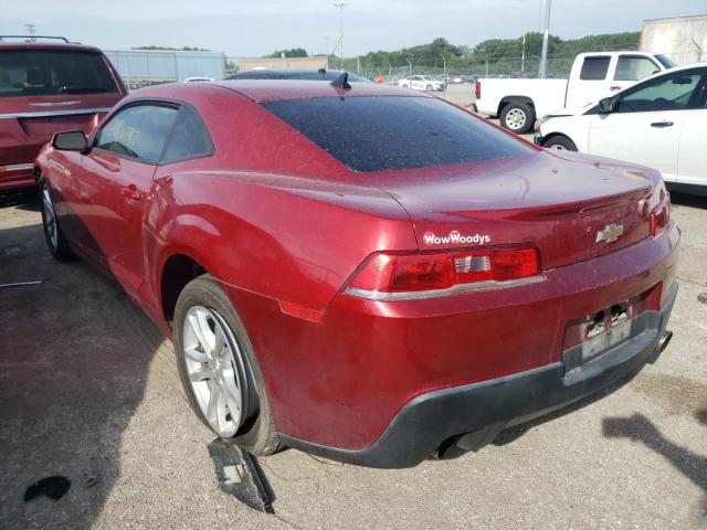 Photo 3 from auction – 2014 CHEVROLET CAMARO LT with VIN 2G1FB1E31E9123258
