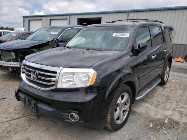 Photo 2 from auction – 2013 HONDA PILOT EXL with VIN 5FNYF4H67DB023722