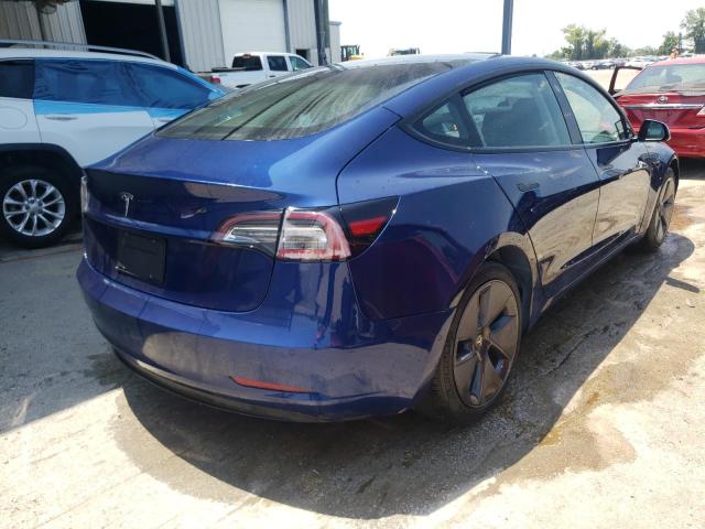 Photo 4 from auction – 2022 TESLA MODEL 3 with VIN 5YJ3E1EA6NF188151