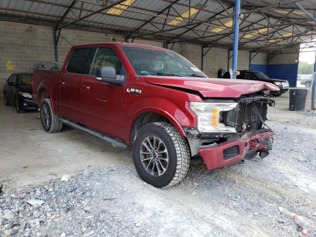 FORD F150 SUPER 2018 with VIN 1FTEW1E50JFD70703 - Photo from auction