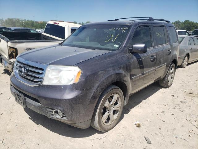 Photo 2 from auction – 2014 HONDA PILOT EXL with VIN 5FNYF4H50EB013719