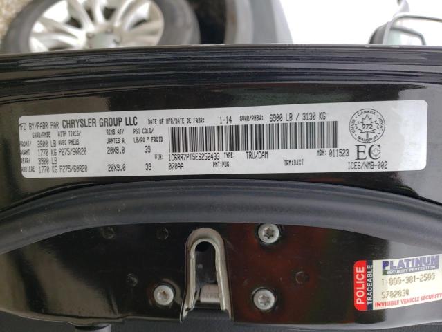 Photo 10 from auction – 2014 RAM 1500 LONGH with VIN 1C6RR7PT5ES252433