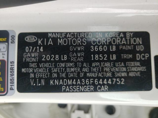 Фото 10 с аукциона – 2015 KIA RIO LX с VIN KNADM4A36F6444752