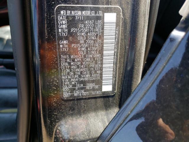 Photo 10 from auction – 2011 NISSAN JUKE S with VIN JN8AF5MV8BT026101