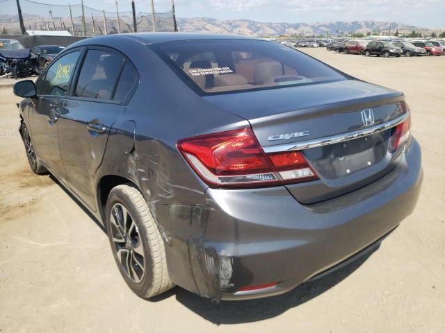 Photo 3 from auction – 2013 HONDA CIVIC EX with VIN 19XFB2F83DE237544
