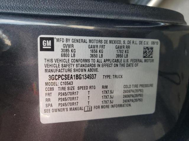 Photo 10 from auction – 2011 CHEVROLET SILVERADO with VIN 3GCPCSEA1BG134937