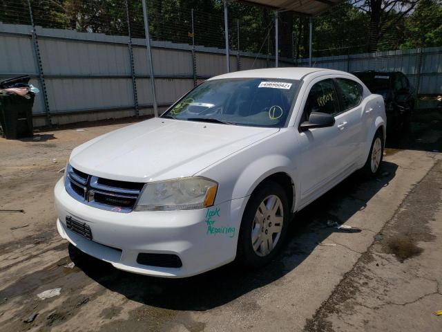 Photo 2 from auction – 2012 DODGE AVENGER SE with VIN 1C3CDZAB4CN323484