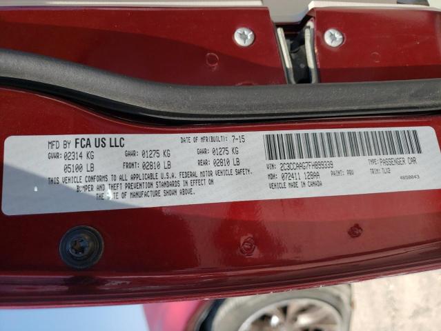 Photo 10 from auction – 2015 CHRYSLER 300 LIMITE with VIN 2C3CCAAG7FH899339